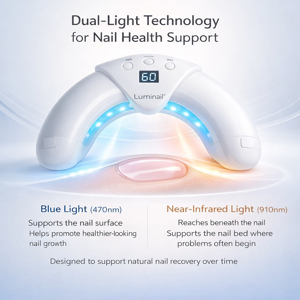 Luminail™ | Lichttherapie für zu Hause gegen Nagelpilz