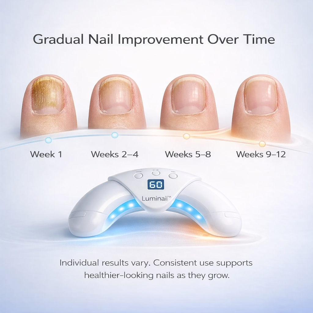 Luminail™ | Lichttherapie für zu Hause gegen Nagelpilz