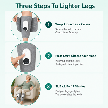 Revivo™ 3-in-1 Leg Massager - Relief for Swelling & Poor Circulation