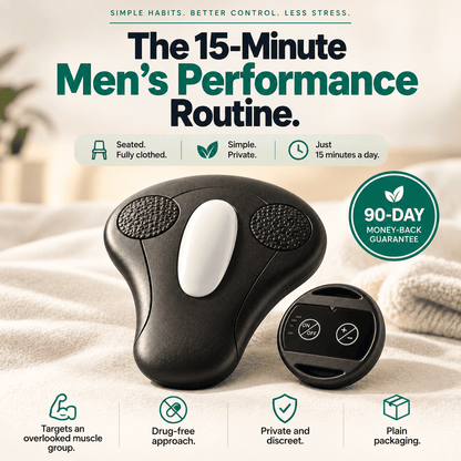 VitalFlow™ — The 15-Minute Men's Pelvic Floor Routine