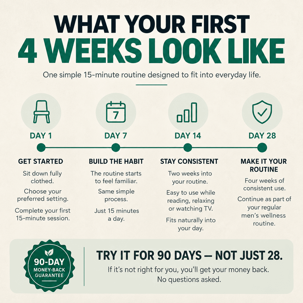VitalFlow™ — The 15-Minute Men's Pelvic Floor Routine