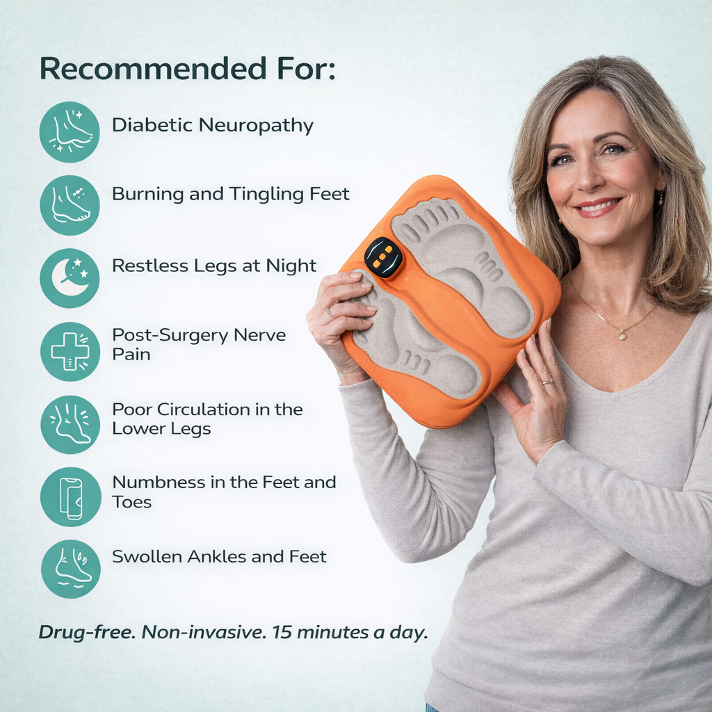 Revivo NMES Nerve Regenerator - Relief for Neuropathy, Burning & Numbness