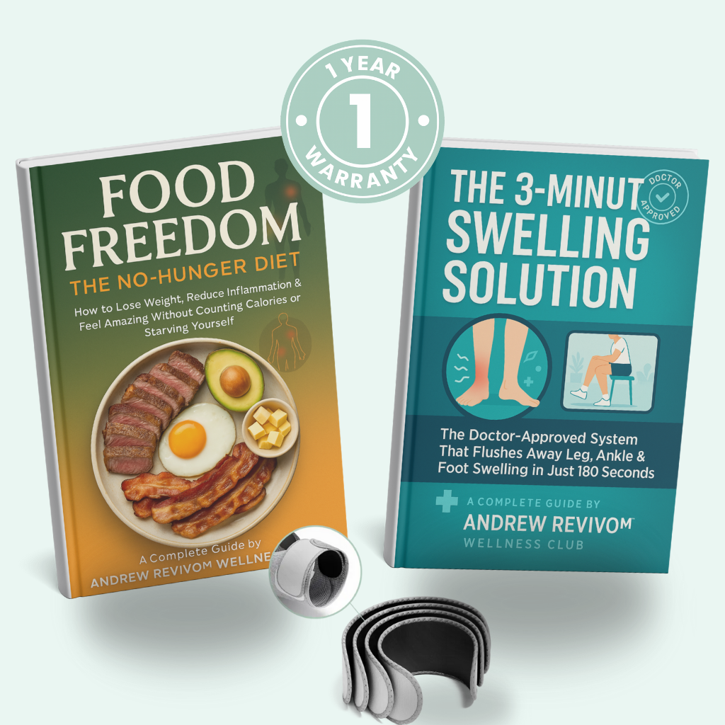  Revivo Leg Massager packaging and contents