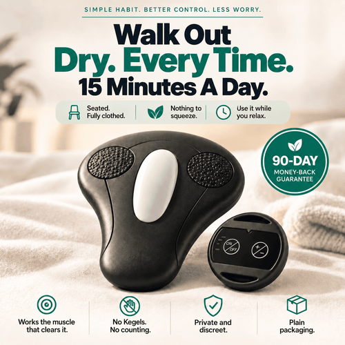 VitalFlow™ - Walk Out Dry, Every Time.