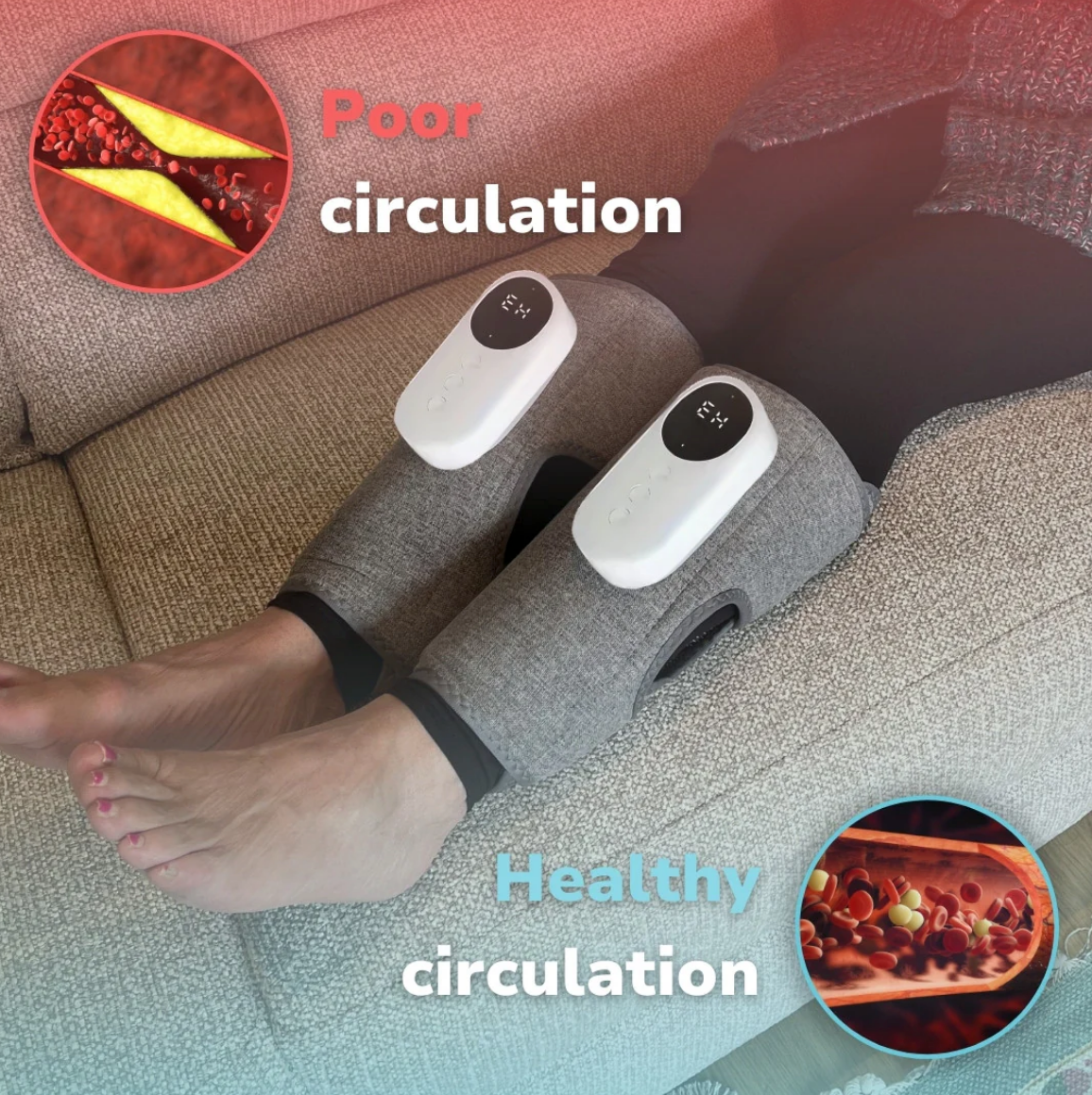 Revivo™ 3-in-1-Beinmassagegerät